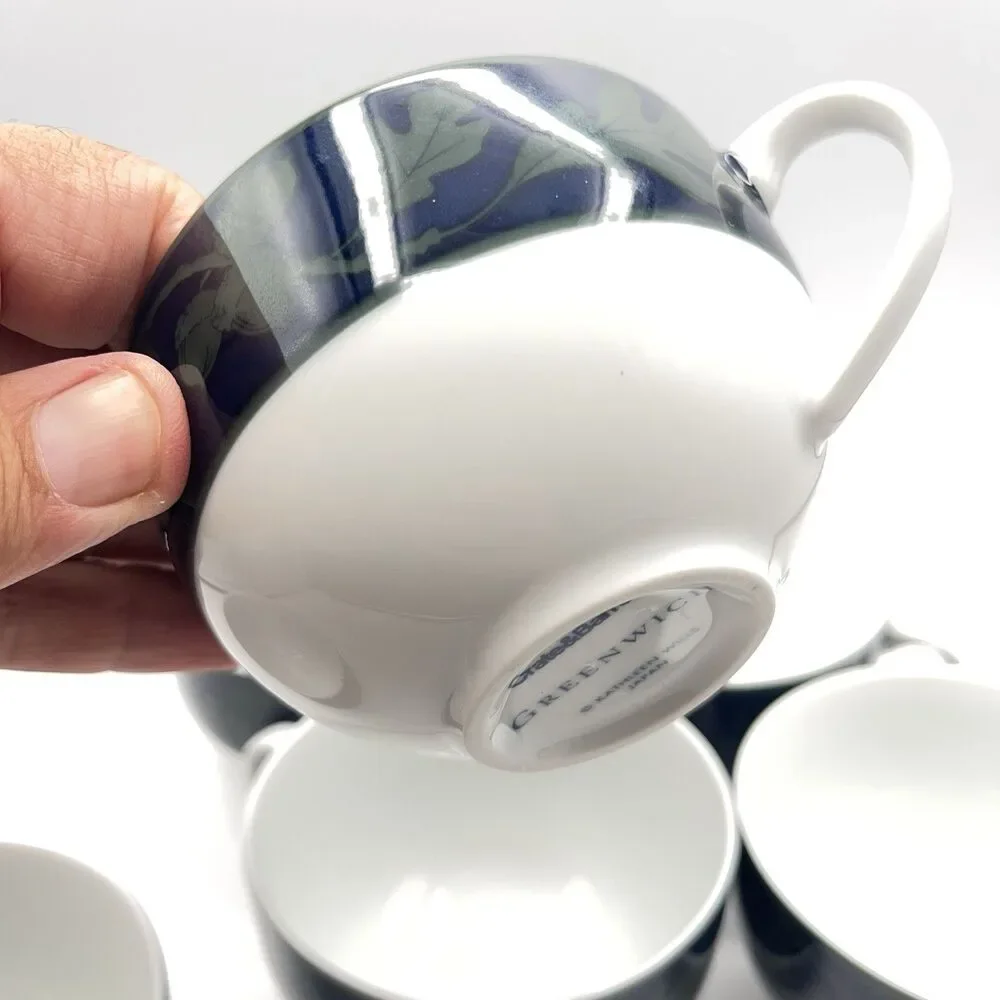 Set Of 6 TeaCups - Crate & Barrel Greenwich